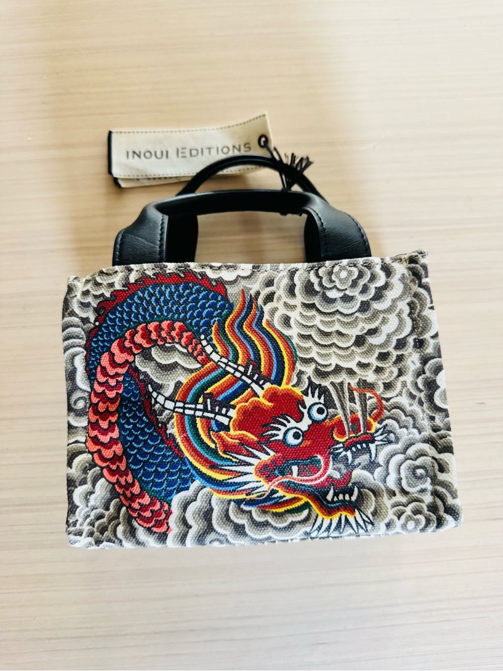 Rare Inoui Editions Mini Caprice Dragon Bag-w tags-no shoulder strap